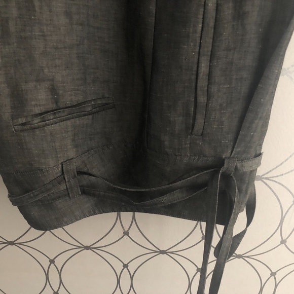 Identify Grey Linen Pants ~ Made in Canada - Picture 2 of 12